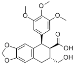 DEOXYPODOPHYLLIC ACID Struktur