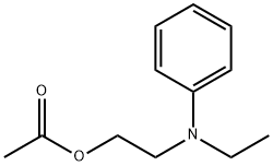 2-(ethylphenylamino)ethyl acetate Struktur