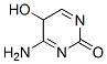 2(5H)-Pyrimidinone, 4-amino-5-hydroxy- (9CI) Struktur