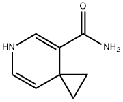 6-Azaspiro[2.5]octa-4,7-diene-4-carboxamide(9CI) Struktur