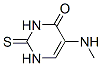 4(1H)-Pyrimidinone, 2,3-dihydro-5-(methylamino)-2-thioxo- (9CI) Struktur