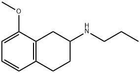 (8-METHOXY-1,2,3,4-TETRAHYDRO-NAPHTHALEN-2-YL)-PROPYL-AMINE HYDROCHLORIDE Struktur