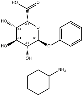 PHENYL ALPHA-L-IDURONIDE CYCLOHEXYLAMMONIUM SALT Struktur