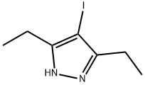 3,5-DIETHYL-4-IODO-1H-PYRAZOLE Struktur