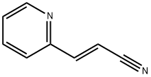 2-Propenenitrile,3-(2-pyridinyl)-,(2E)-(9CI) Struktur