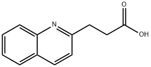 3-QUINOLIN-2-YLPROPANOIC ACID Struktur