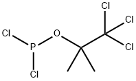 2,2,2-TRICHLORO-1,1-DIMETHYLETHYL DICHLOROPHOSPHITE Struktur