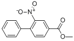 2-NITRO-BIPHENYL-4-CARBOXYLIC ACIDMETHYL ESTER Struktur