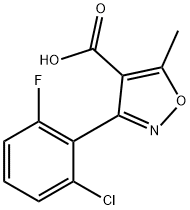 3-(2-Chloro-6-fluorophenyl)-5-methylisoxazole-4-carboxylic acid