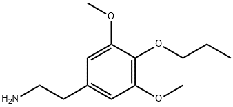 3,5-Dimethoxy-4-propoxybenzeneethanaminium Struktur