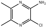 3-氯-5,6-二甲基吡啶-2-胺 結(jié)構(gòu)式