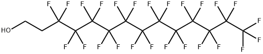 1,1,2,2-Tetrahydroperfluoro-1-tetradecanol Struktur