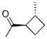 Ethanone, 1-(2-methylcyclobutyl)-, trans- (9CI) Structure