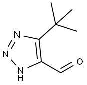 1H-1,2,3-Triazole-4-carboxaldehyde, 5-(1,1-dimethylethyl)- (9CI) Struktur