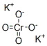 Potassium chromate Struktur