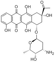 Carubicin Struktur