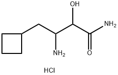 β-AMino-α-hydroxycyclobutanebutanaMide Hydrochloride Struktur