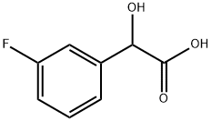 3-FLUOROMANDELIC ACID Struktur