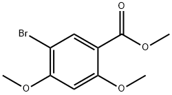 2,4-Dimethoxy-5-bromobenzoic acid methyl ester Struktur