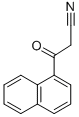 1-NAPHTHOYLACETONITRILE Struktur