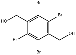 2,3,5,6-tetrabromo-p-xylene-alpha,alpha'-diol Struktur