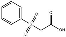 (PHENYLSULPHONYL)ACETIC ACID Struktur