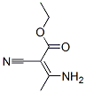 2-Butenoic  acid,  3-amino-2-cyano-,  ethyl  ester Struktur