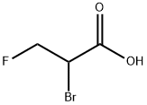 2-BROMO-3-FLUOROPROPIONIC ACID Struktur