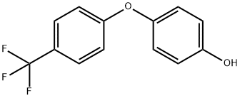 4-[(4-TRIFLUOROMETHYL)PHENOXY]PHENOL Struktur