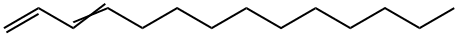 tetradeca-1,3-diene Struktur