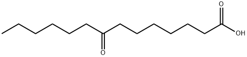 8-Oxomyristic acid Struktur