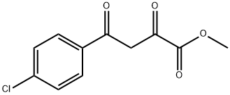 METHYL 4-(4-CHLOROPHENYL)-2,4-DIOXOBUTANOATE Struktur