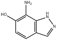 7-AMINO-1H-INDAZOL-6-OL Struktur