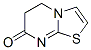 5,6-Dihydro-7H-thiazolo[3,2-a]pyrimidin-7-one Struktur