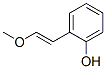 Phenol, 2-[(1E)-2-methoxyethenyl]- (9CI) Struktur