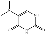 2(1H)-Pyrimidinone, 5-(dimethylamino)-3,4-dihydro-4-thioxo- (9CI) Struktur