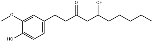 6-GINGEROL,(+/-) Struktur