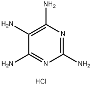 2,4,5,6-Tetraaminopyrimidine dihydrochloride Struktur