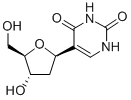 2'-DEOXYPSEUDOURIDINE Structure