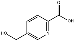 5-(hydroxyMethyl)picolinic acid Struktur