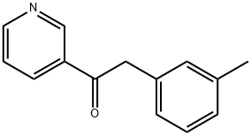 1-(PYRIDIN-3-YL)-2-M-TOLYLETHANONE Struktur