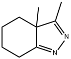 4H-Indazole,  3a,5,6,7-tetrahydro-3,3a-dimethyl- Struktur