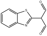 Propanedial, 2-benzothiazolyl- (9CI) Struktur