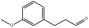 3-(3-甲氧基苯基)丙醛, 40138-66-7, 結構式