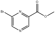 Methyl-6-bromopyrazine-2-carboxylate Struktur