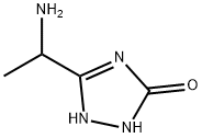 5-(1-AMINO-ETHYL)-2,4-DIHYDRO-[1,2,4]TRIAZOL-3-ONE Struktur