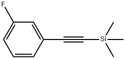 1-((TRIMETHYLSILYL)ETHYNYL)-3-FLUOROBEN&