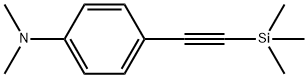 N N-DIMETHYL-4-[(TRIMETHYLSILYL)ETHYNYL& Struktur