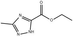 ETHYL 5-METHYL-2H-1,2,4-TRIAZOLE-3-CARBOXYLATE Struktur