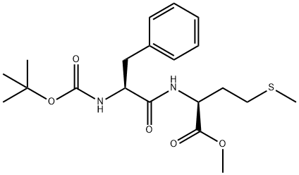 tert-butoxycarbonyl-phenylalanyl-methionine methyl ester